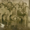 Stevens Point Brewery workers pose for a picture
